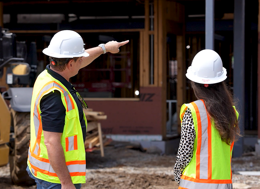 MIP employees on site